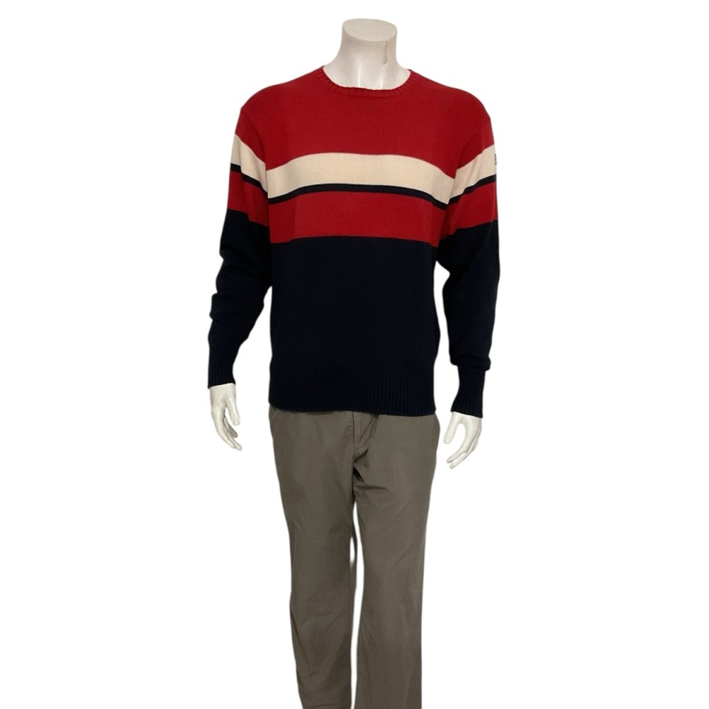 Ralph Lauren Men’s Red Knitted Crewneck Sweater